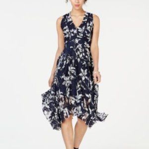 1 PC FULLY LINED DRESS, 8 AV/MD/RG, BLACK